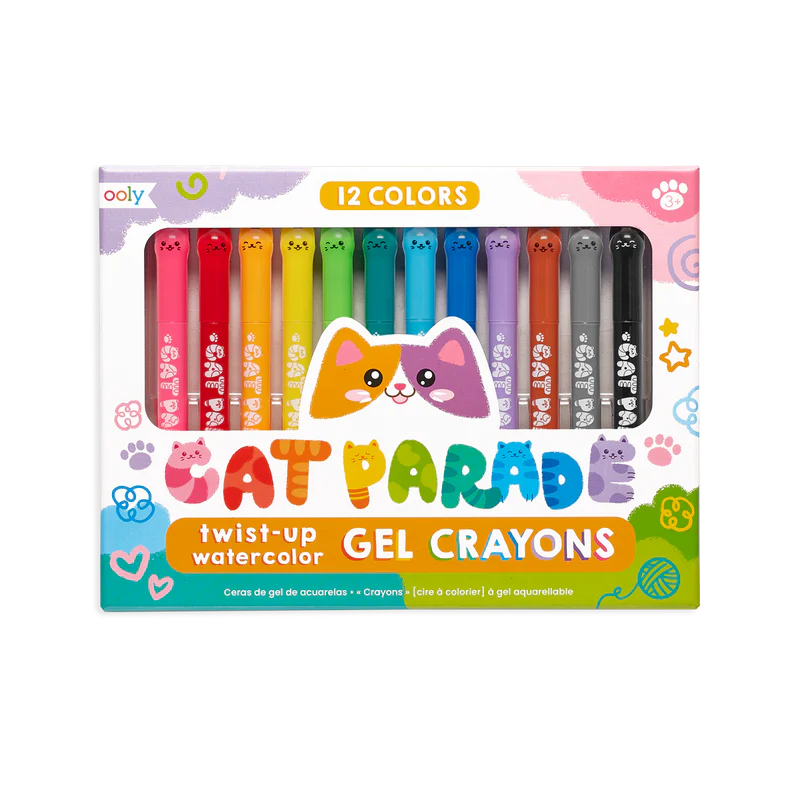 Cat Parade Gel Crayons Duryea's