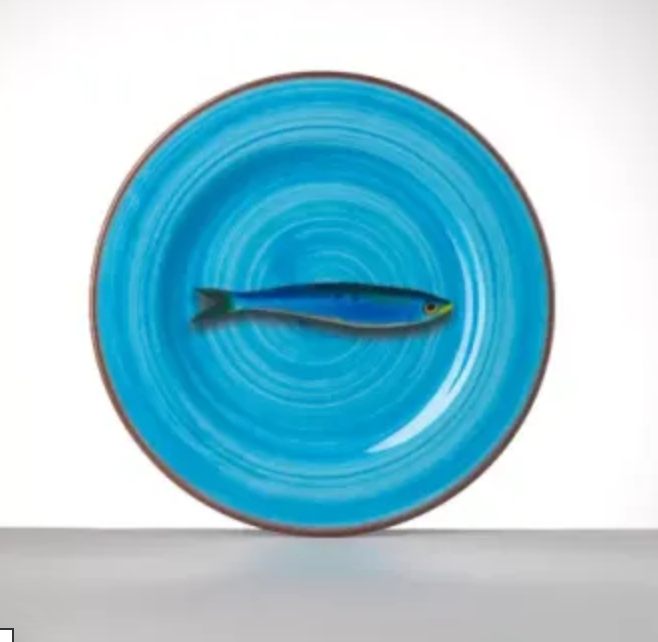 Mario Luca Giusti - Salad / Dessert Plate Turquoise