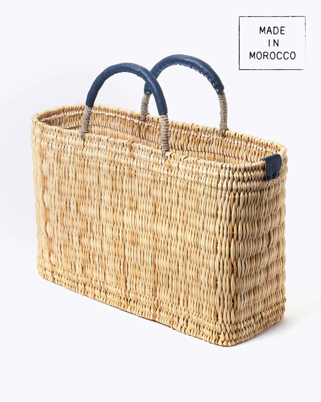 Mersea - Market Basket with Leather Handle - Medium