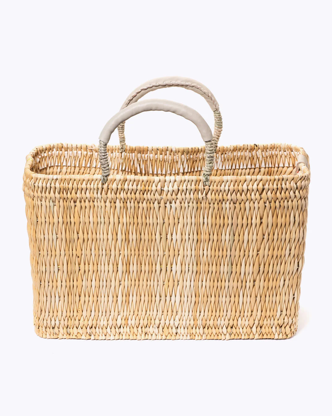 Mersea - Market Basket with Leather Handle - Medium